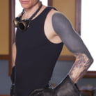 August Taylor in 'Latex Lust'