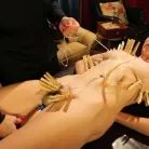 Bella Rossi in 'Clothespin Zippers: with Flaming June and Bella Rossi'