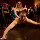 Bobbi Starr in '40 women gangbang slaveboy for Bobbi Starr's birthday LIVE and PUBLIC!'