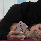 Charlotte Sartre in 'Real Life Fantasy: Luna Lovely, Derrick Pierce, Charlotte Sartre'