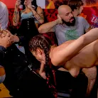 Dolly Diore in '19yo Vyvan Hill and Dolly Diore Stripped Naked in Public and Fucked in Bar'