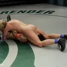 DragonLily in 'Dragon Destroyed on the Mat!Made to CUM During Wrestling! She is in tears trying not to cu'