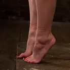 Elise Graves in 'Choke out tie Zippered, caned, tortured'