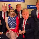 Ella Nova in 'MAKE AMERICA GAPE AGAIN!!'