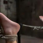 Emma Haize in 'Emma Haize is helpless we clamp her sensitive nipples Flog her swollen pussy, make her squirt!'