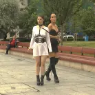 Fetish Liza in 'Disgusting Piss Guzzling Slut Paraded Through Budapest'