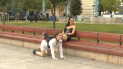 Fetish Liza - Disgusting Piss Guzzling Slut Paraded Through Budapest | Picture (5)