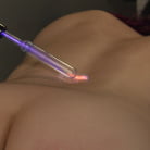 Freya French in 'Violet Wand Electrical Play'