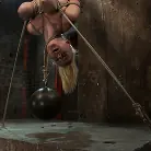 Haley Cummings in '19yr old blond with huge F size breasts is made to cum over and over. Suffers horrific bondage!'