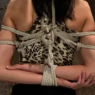 Heather Vahn in '23yr's 1st time at KINK, and in bondage! 1st time helpless, 1st time being made to cum over and over!'