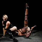 Helena Locke in 'One Tough Slut: Helena Locke pushes Ana Foxxx to the edge!'