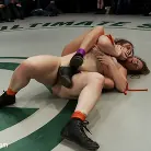 Hollie Stevens in 'Can the Undefeated Dragons come back and win the trophy. Will Dragon be forced to cum on the mat'