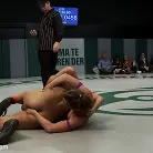 Hollie Stevens in 'RD2: Girls helpless in wrestling holds, getting double teamed. Finger fucked and beaten on the mat.'