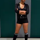 Isis Love in '4 girl un-scripted Tag Team wrestling! Shot live, in front of a public audience Brutal sexual action'