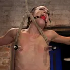 Isis Love in 'Elise is bound in the Flying Rubens a brutal Category 5 suspension Caned and made to cum, hard!'