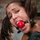 Isis Love in 'Elise is bound in the Flying Rubens a brutal Category 5 suspension Caned and made to cum, hard!'