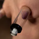 Isis Love in 'Elise is held down by her own HUGE nipples, held down on a Sybian! Any movement is nipple PAIN!'