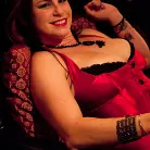 Jessie Cox in 'Mardi Gras Party'