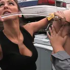 Julie Night in 'Julie Night - Fisted and Fucked in the Junkyard'