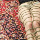 Kanso in 'Shibari 201 - Futomomo Leg Binding and Leg Lacing'