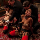 Krysta Kaos in 'Bound slave girls deep throating cock gags'