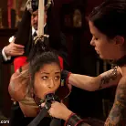 Krysta Kaos in 'Bound slave girls deep throating cock gags'