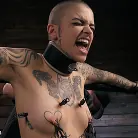 Leigh Raven in 'Alternative Pain Slut Leigh Raven Gets Whipped, Caned, and Clamped'