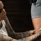 Leigh Raven in 'Breaking in the New Boy: Leigh Raven and Uncut James'