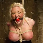 Leya Falcon in 'Big Tit Double Penetration Bondage Slut'