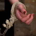 Lily LaBeau in 'Is that the Hottie from Gossip Girl, bound, spread, caned ass fucked and made to cum and cum!'