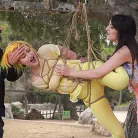 Liz Rainbow in 'Beautiful Spanish Slut Gets Disgraced Like a Pig! - Part 1'