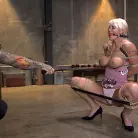 London River in 'Pain Slut MILF London River Brutalized with Rough Sex and Rope Bondage'