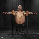 Lorelei Lee in 'Lorelei Lee is Bent in Unforgiving Device Bondage'