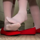 Maddy O'Reilly in 'Playing Footsies In The Girls Room'