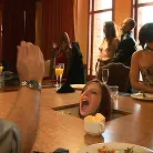 Skin Diamond in 'Stefanos' Community Brunch'