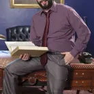 Marica Hase in 'Foreign Student Punished for Disobeying the Master's House Rule.'