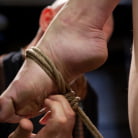 Melody Jordan in 'Melody Jordan Contorted in Severe Rope Bondage'