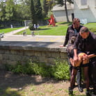 Melody Petite in 'Spanish Slut Frida Sante Fucked Outdoors'