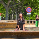 Melody Petite in 'Spanish Slut Frida Sante Fucked Outdoors'