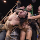 Mona Wales in 'Two Slutty Whores Disgraced in Spanish Extreme Public Orgy!'