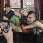 Mona Wales in 'Two Slutty Whores Disgraced in Spanish Extreme Public Orgy!'