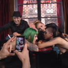 Mona Wales in 'Two Slutty Whores Disgraced in Spanish Extreme Public Orgy!'