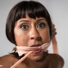 Mz Berlin in 'Mz. Berlin Clamps, Whips, and Double Stuffs Newbie Vivi Marie'