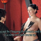 Nerine Mechanique in 'Sensual Flogging 101 - with Cleo Dubois'
