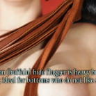 Nerine Mechanique in 'Sensual Flogging 101 - with Cleo Dubois'