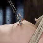 Roxanne Rae in 'Extreme bondage, brutal torment, and intense orgasm denial.'