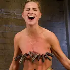 Roxy Rox in 'Gorgeous Newcomer Destroyed by Bondage and Squirting Orgasms'