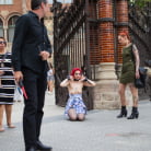 Silvia Rubi in 'Petite Natural Whore Shamed in Public and Gang Fucked in Rope Bondage!'