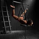 Skin Diamond in 'Skin Diamond gets roughed up by Jack Hammer in their first scene together'