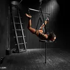 Skin Diamond in 'Skin Diamond gets roughed up by Jack Hammer in their first scene together'